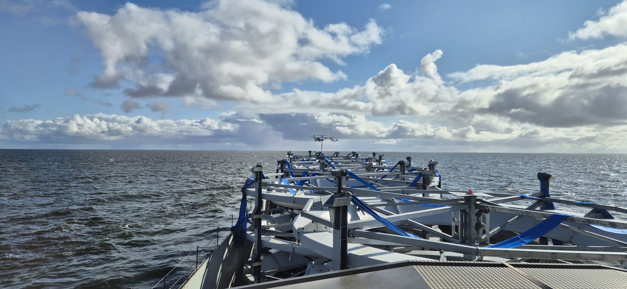 Speciaal transport offshore frames